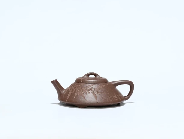 合瓢（复刻马璟辉版）容量130毫升左右，段泥（鲨鱼皮）精工半手