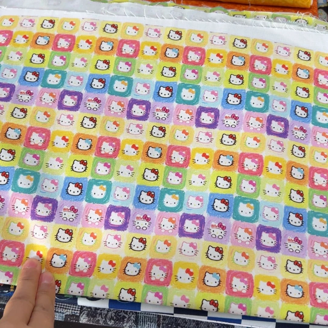 棉福袋一米价纯棉8安帆布1.5宽果子块