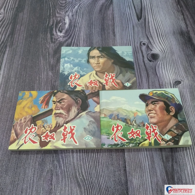 农奴戟 连环画 全3册50开平装