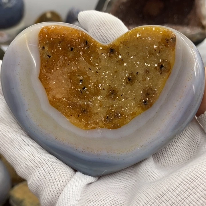 紫晶珠宝半成品未镶嵌