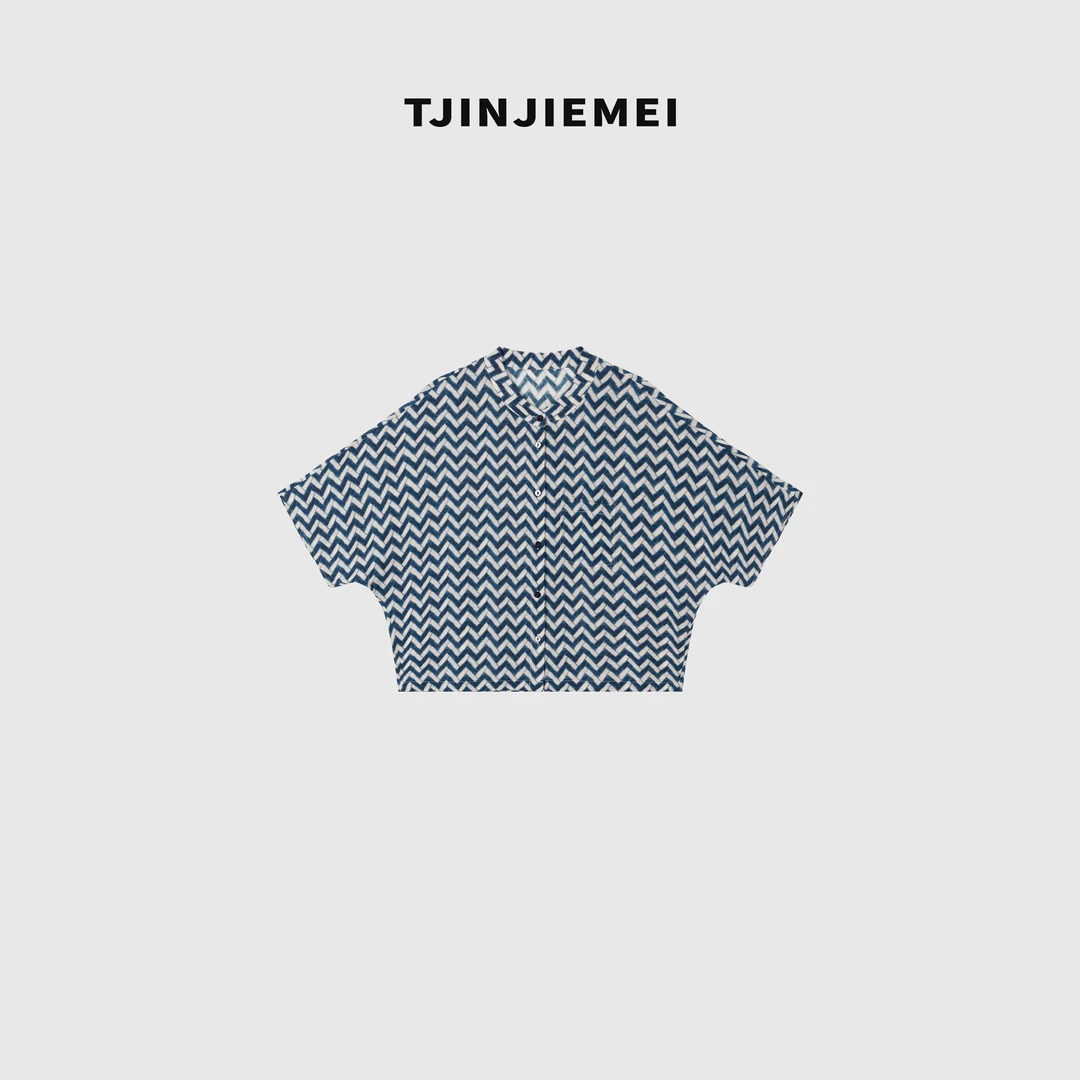 T井姐妹【镜像】设计感圆领简约桑蚕丝短袖T恤DX2506-256831