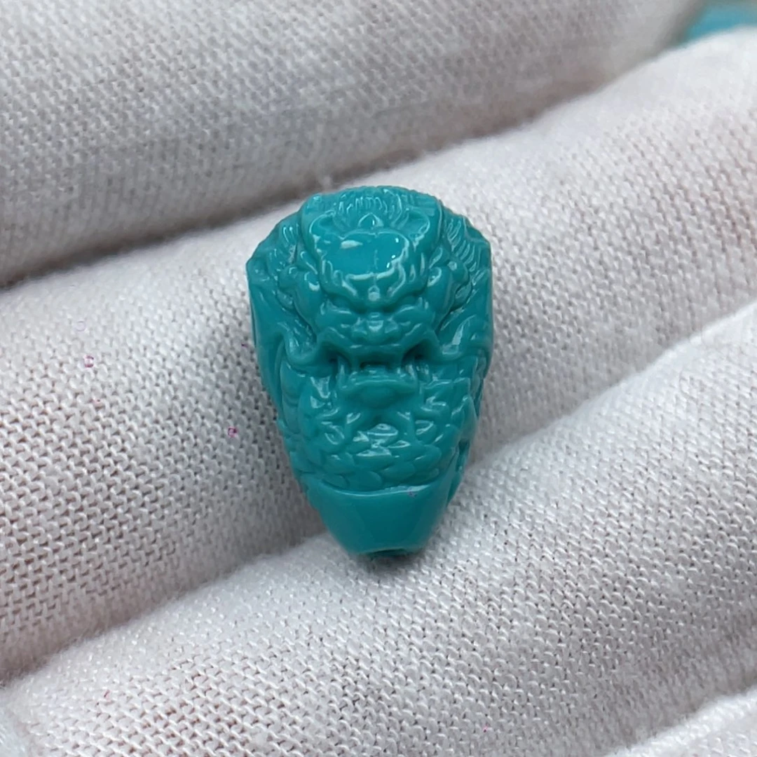 绿松石未镶嵌颈饰卡10.7-16