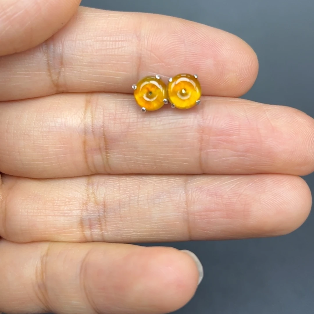 翡翠银S925镶嵌吊坠(不含链)