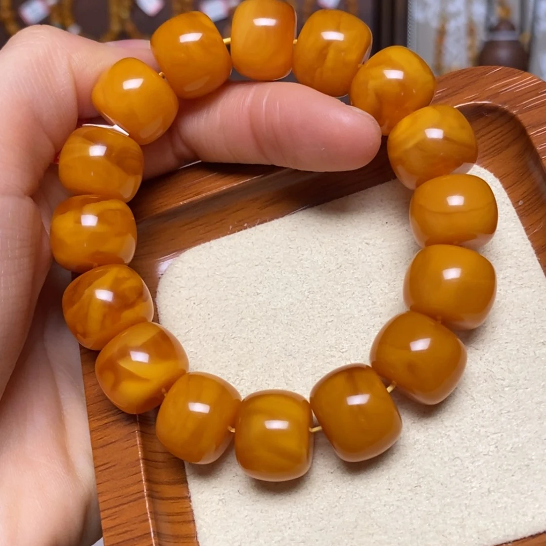 【闪购商品】蜜蜡颈饰未镶嵌项链