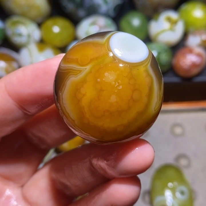 未镶嵌玛瑙/玉髓珠宝半成品23