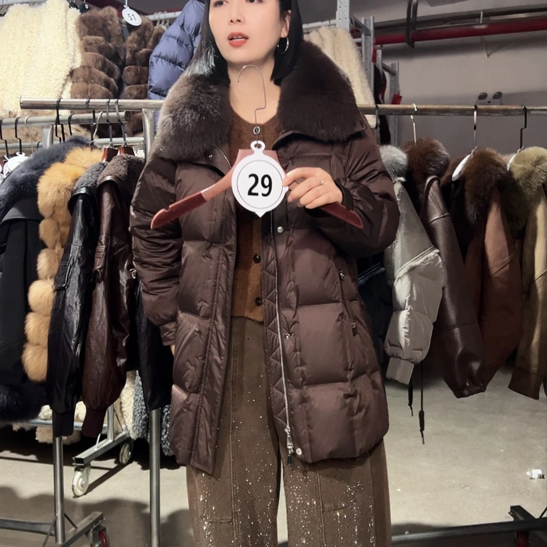 时尚潮流鹅绒服29号