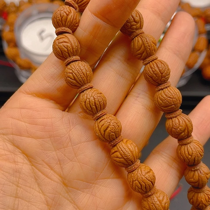 এ***ঞ吊坠桃核见健健康康平平安安3