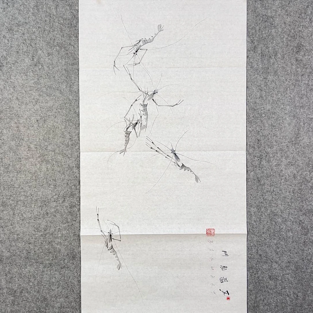 国画506 花鸟在此鸣叫的声响声