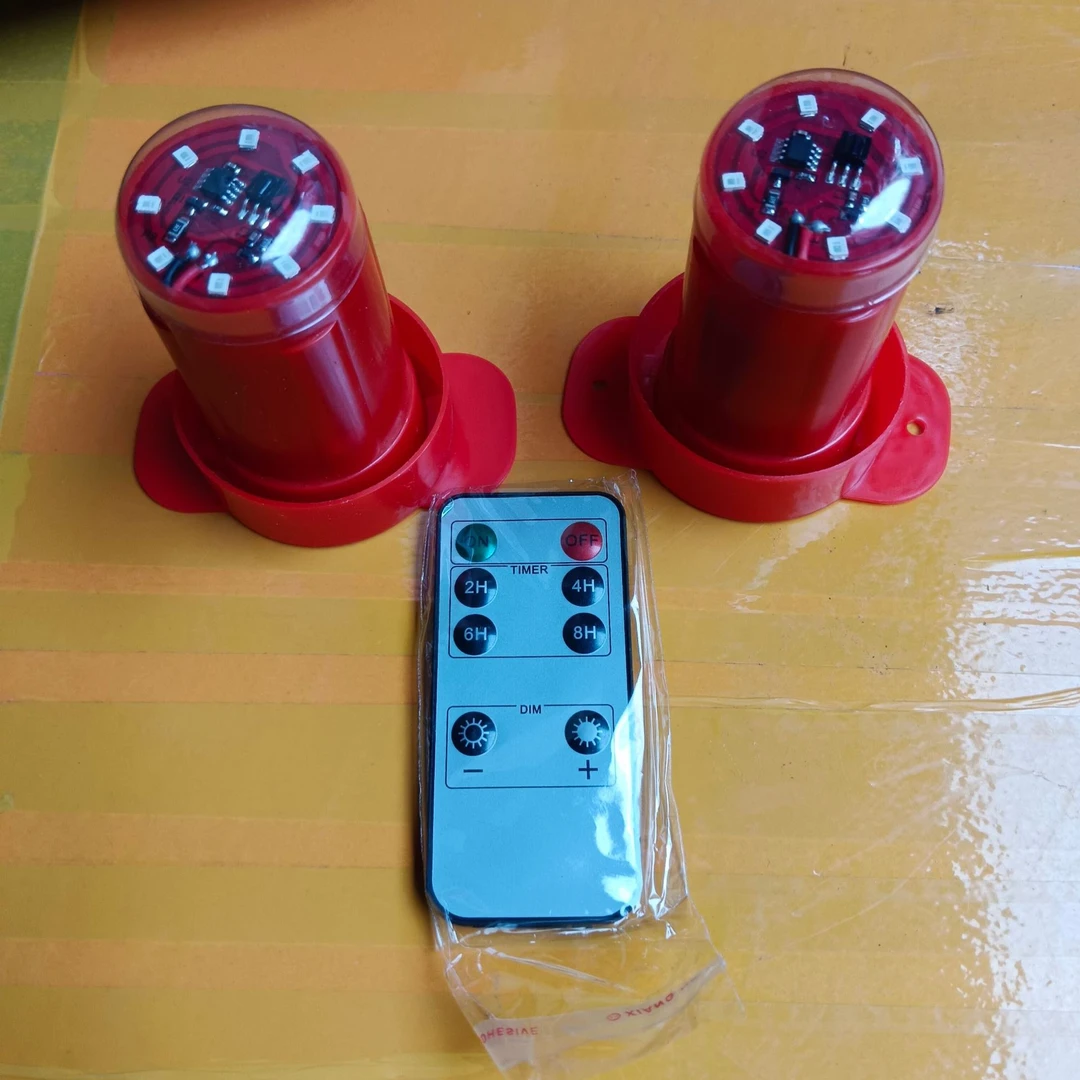 爆品春节灯笼灯泡电池新款伴侣LED防水感光控遥控户外红灯笼灯