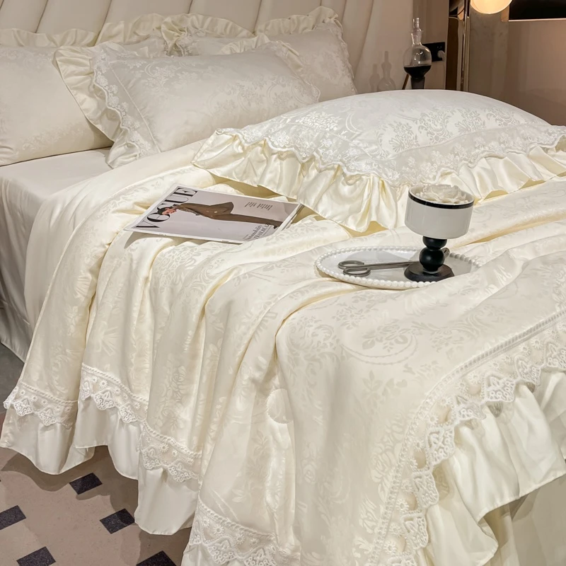 【夏被四件套】空调被四件套夏季薄被子春秋被床上用品夏季夏天