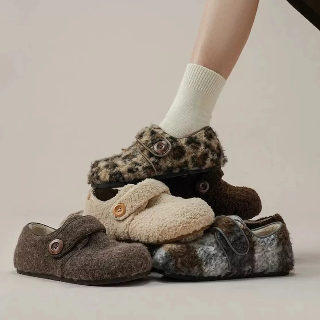 大金大码女鞋40-43粘贴时尚豆豆鞋懒人鞋