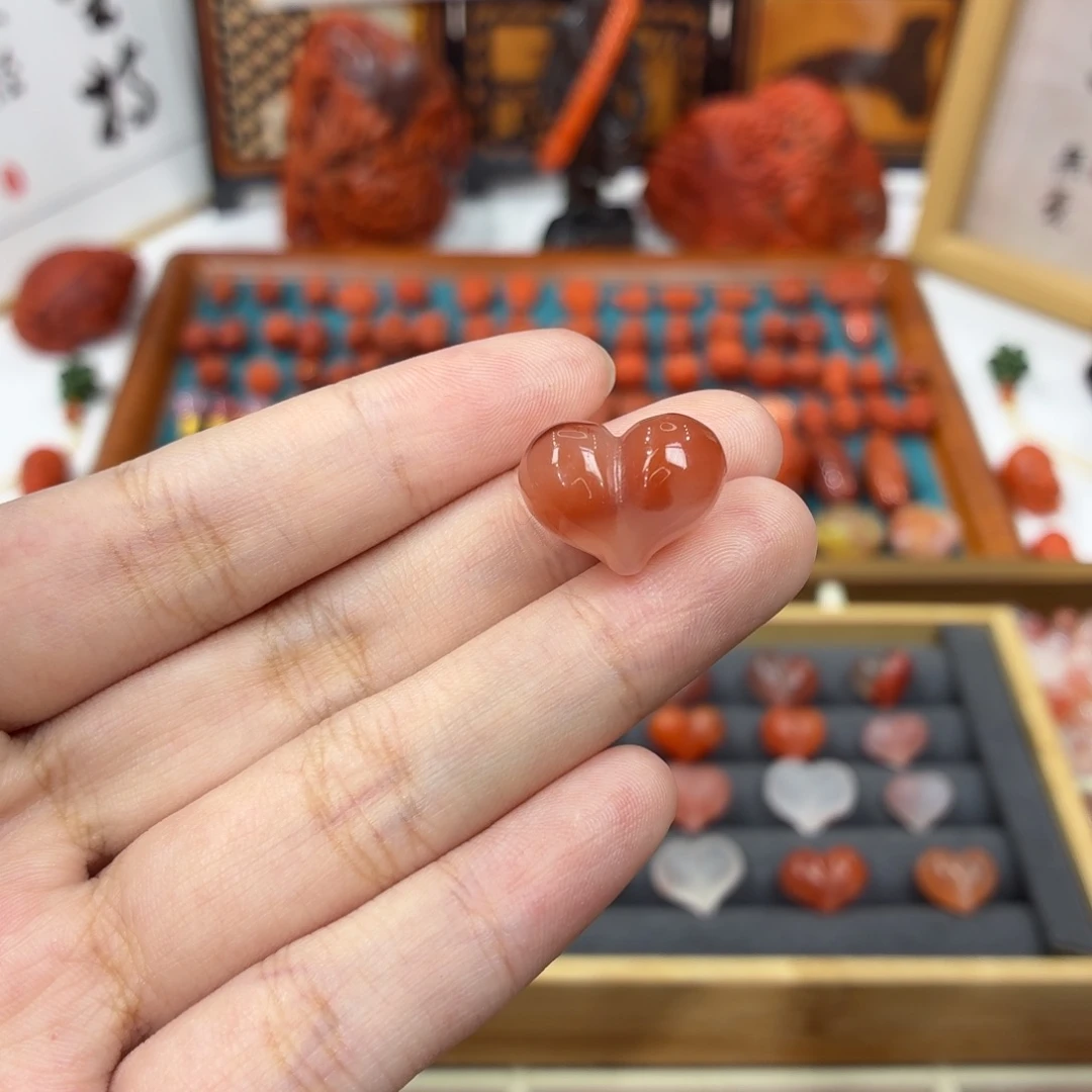 南红玛瑙未镶嵌配饰南红屁桃