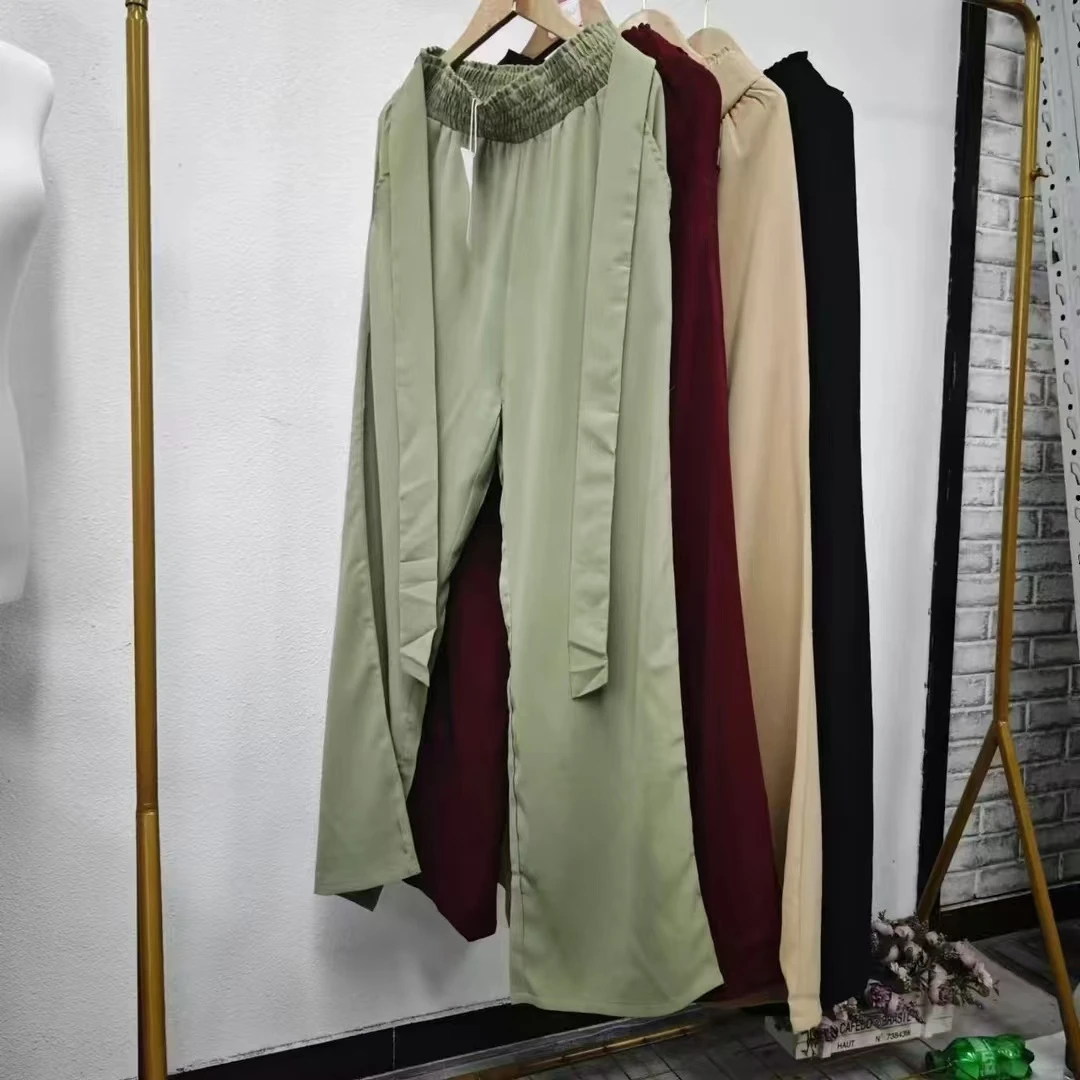 唯琳剪标 5仓D2-1-1421款 直筒休闲裤