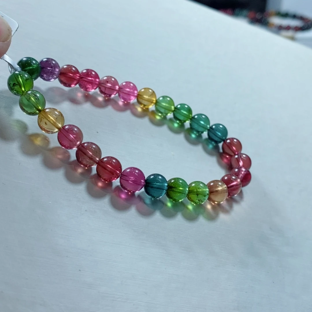 碧玺手链未镶嵌?****糖碧玺