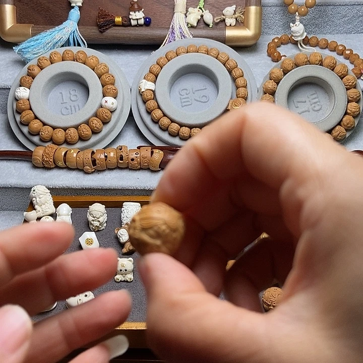 手串桃核小**天定制扎基拉姆