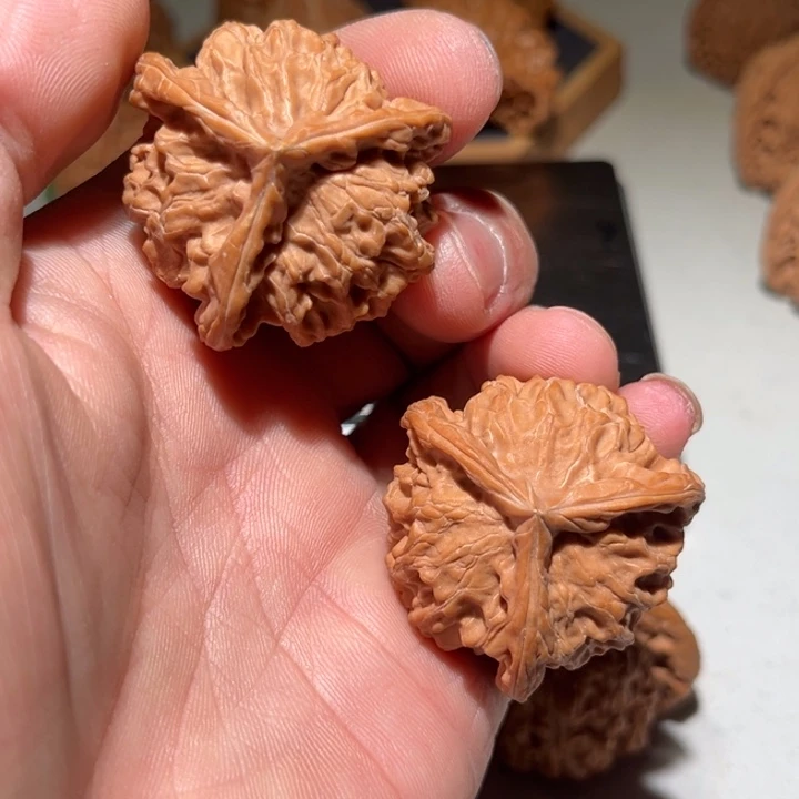 文玩核桃把件39➕正奔三棱