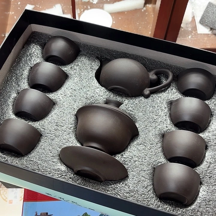 孤品茶具套装等。