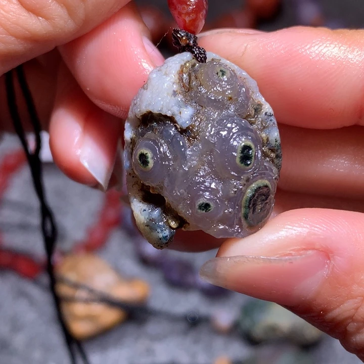 未镶嵌玛瑙/玉髓珠宝半成品