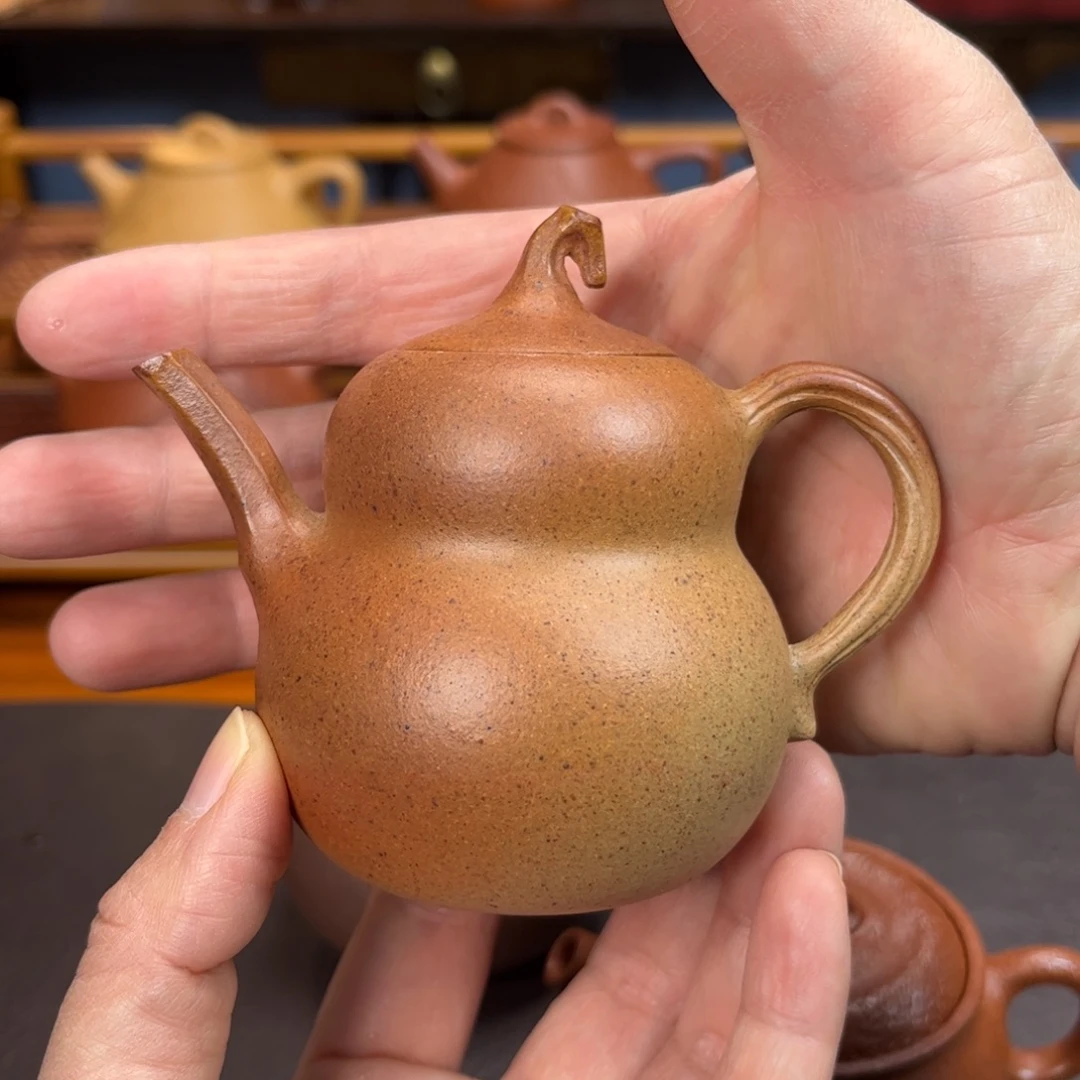 烫***手紫砂茶壶宜兴紫砂壶半手工制作