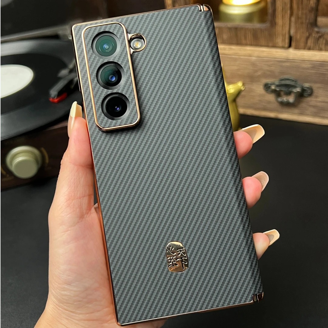 莎浩顺丰适用于三星W25手机壳凯夫拉中轴保护W26超薄防摔Fold7壳