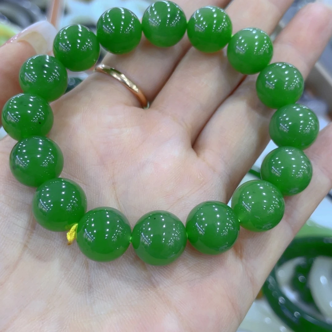 未镶嵌手镯和田玉花**姐