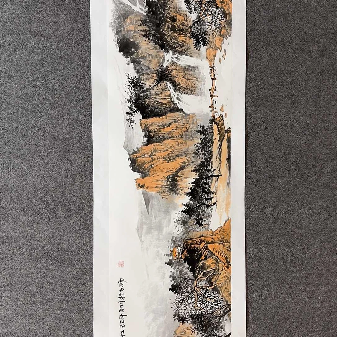 国画杜浩老师手绘作品