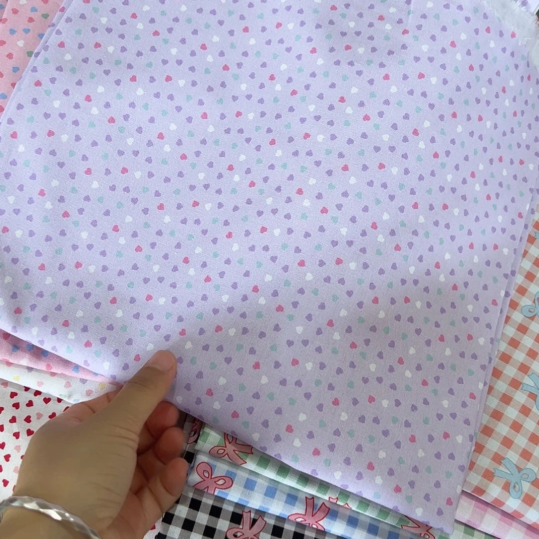 一米价纯棉平布1.1米宽果子布艺45