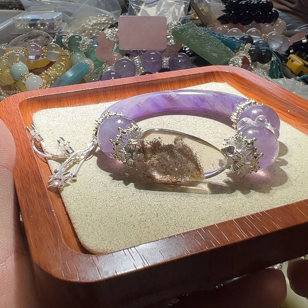 未镶嵌水晶手链水晶手链