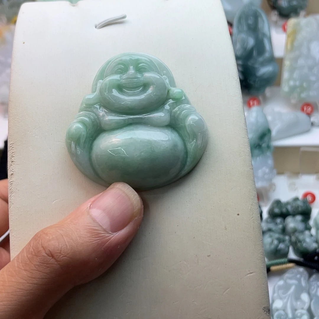 【闪购商品】翡翠未镶嵌颈饰吖*?翡翠