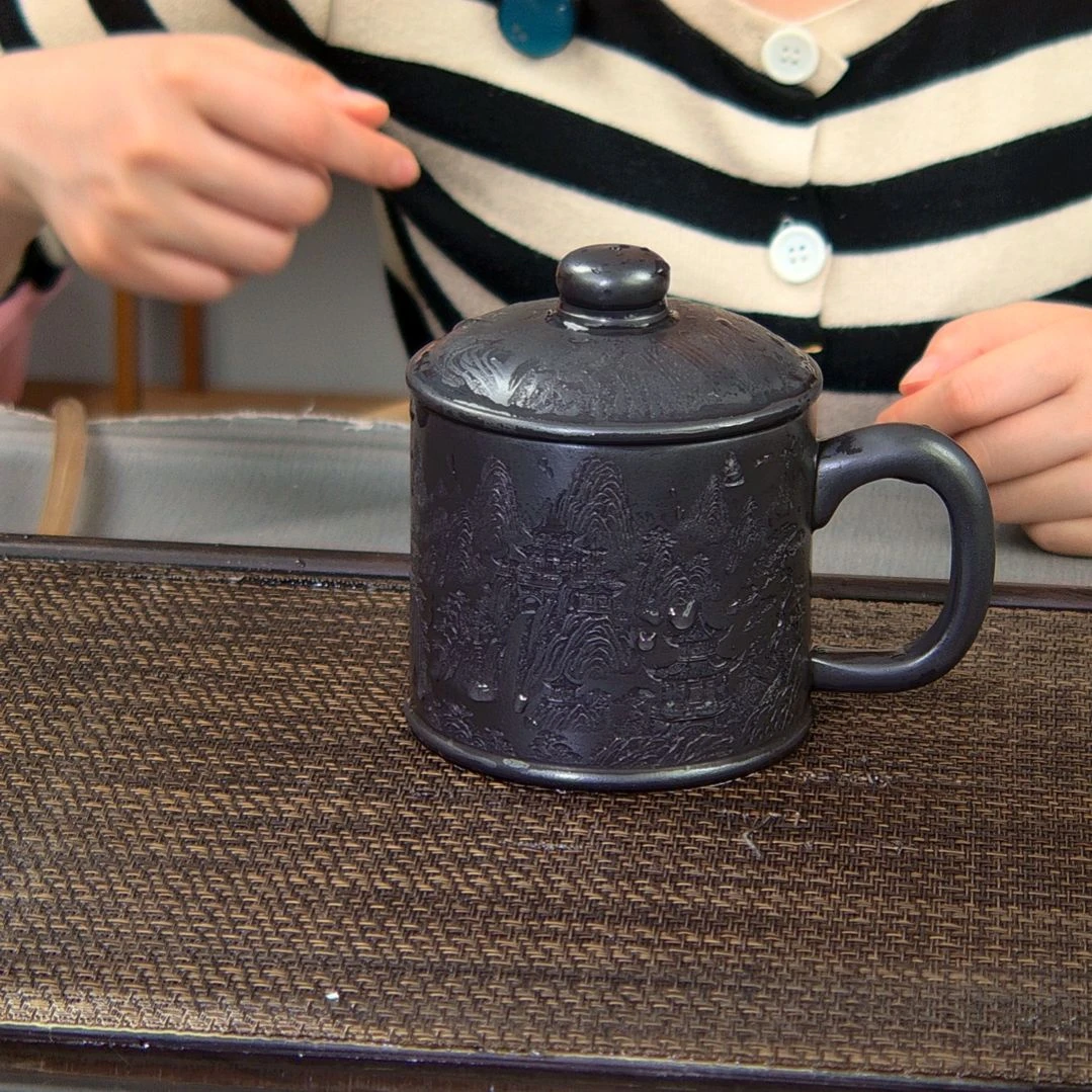 【闪购商品】茶杯紫砂高货放漏