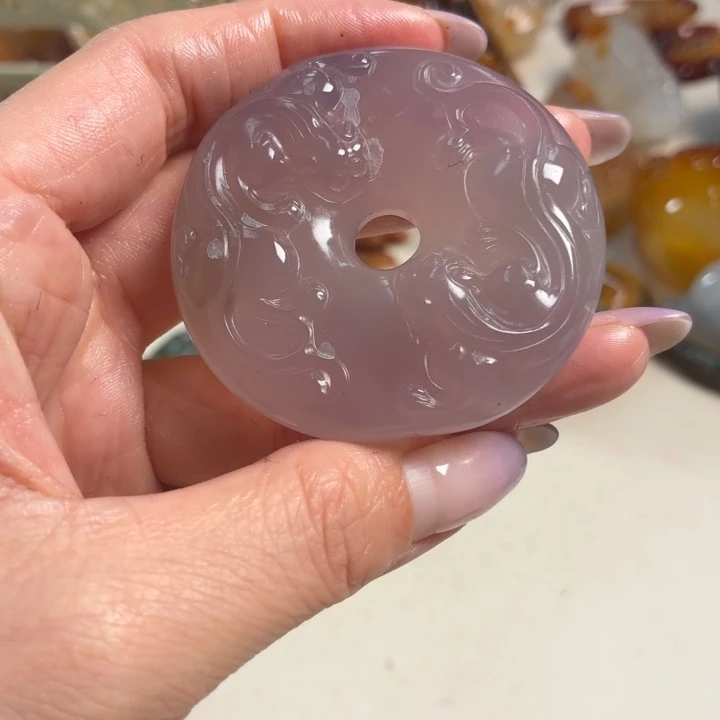 玛瑙/玉髓未镶嵌吊坠(不含链)