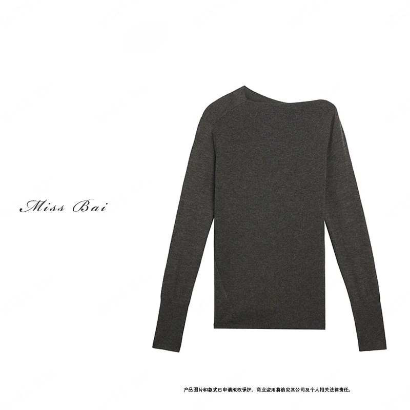 PAMIR-时尚百搭羊毛针织衫PZ558