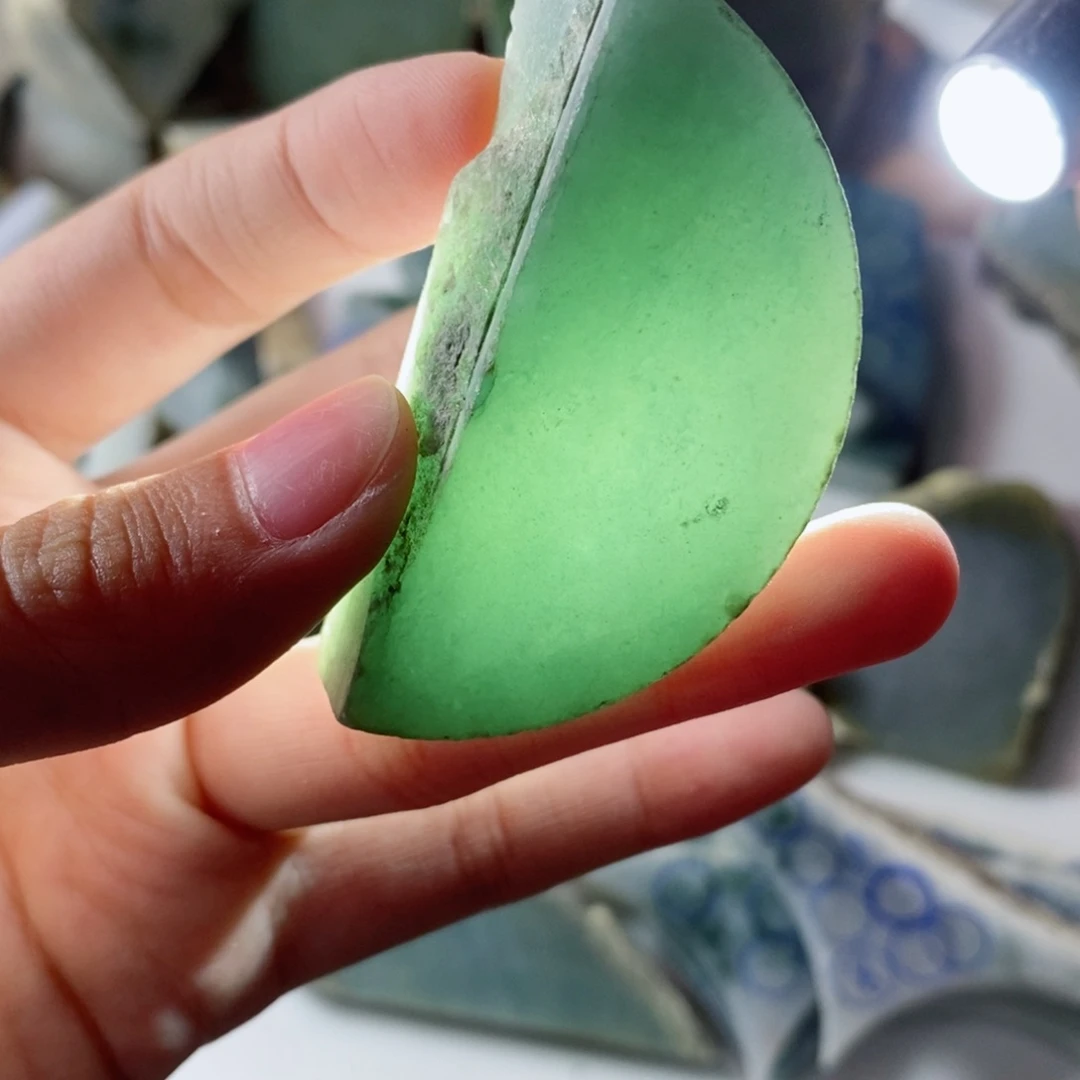 翡翠裸石天然翡翠不包工