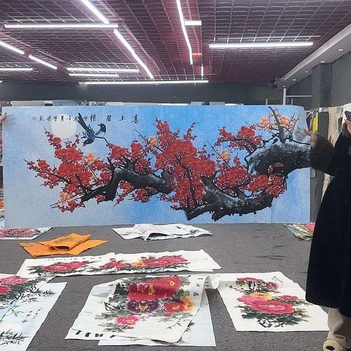 国画无毛和被绒毛或被绒毛或