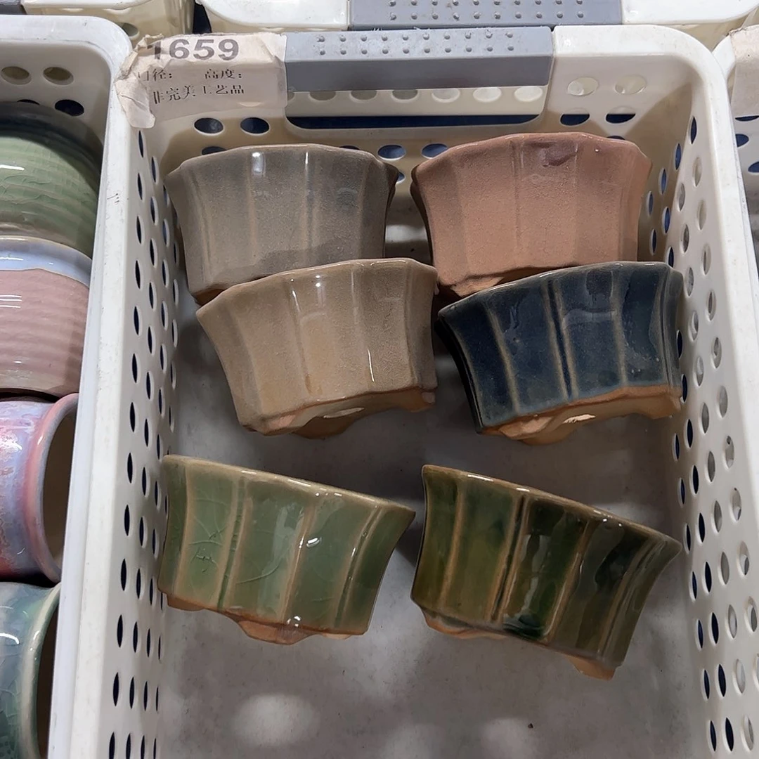 陶瓷多肉小花盆@@1659