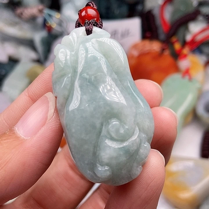 未镶嵌挂件翡翠翡翠