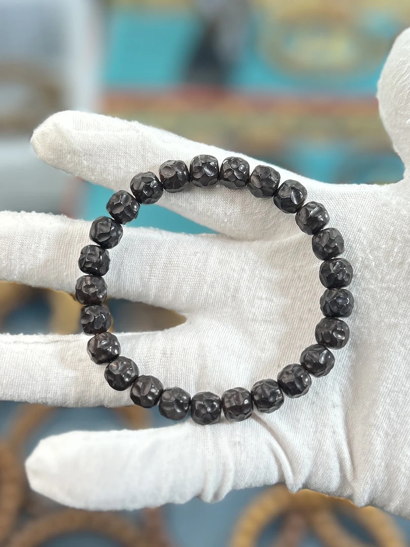 椰蒂无相印尼原生态精工雕刻款无相单圈时尚手串