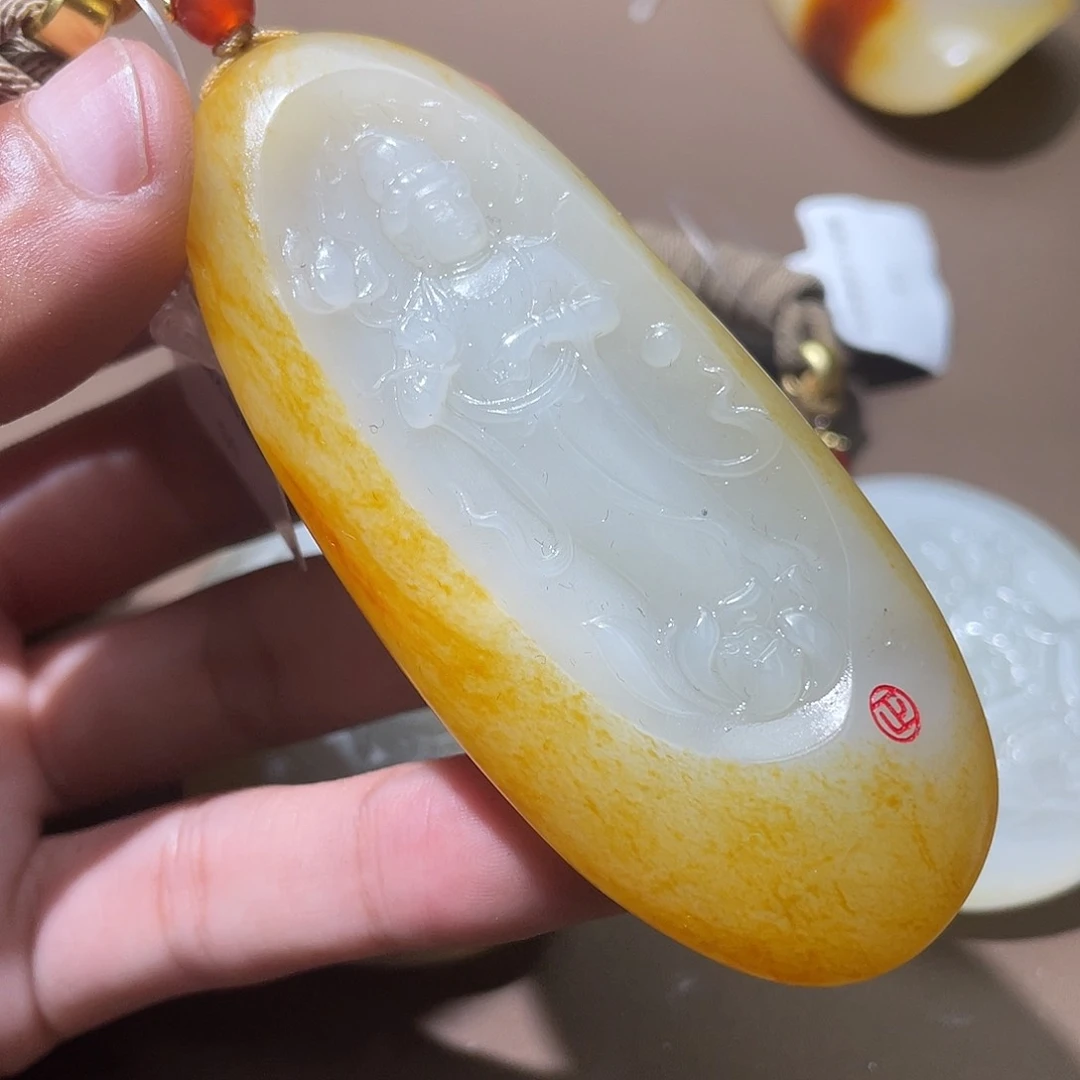 和田玉颈饰未镶嵌Z6