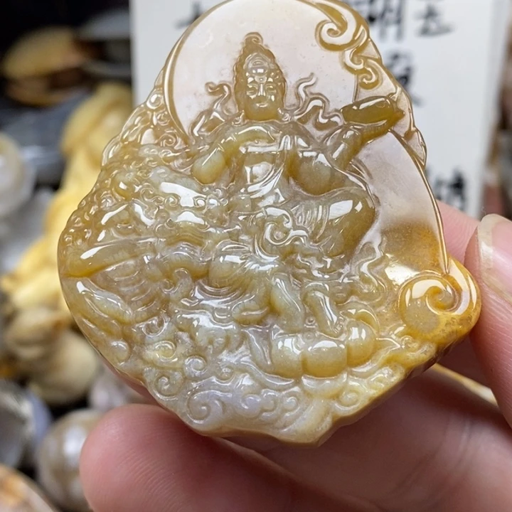 硅化珊瑚（珊瑚玉）未镶嵌颈饰