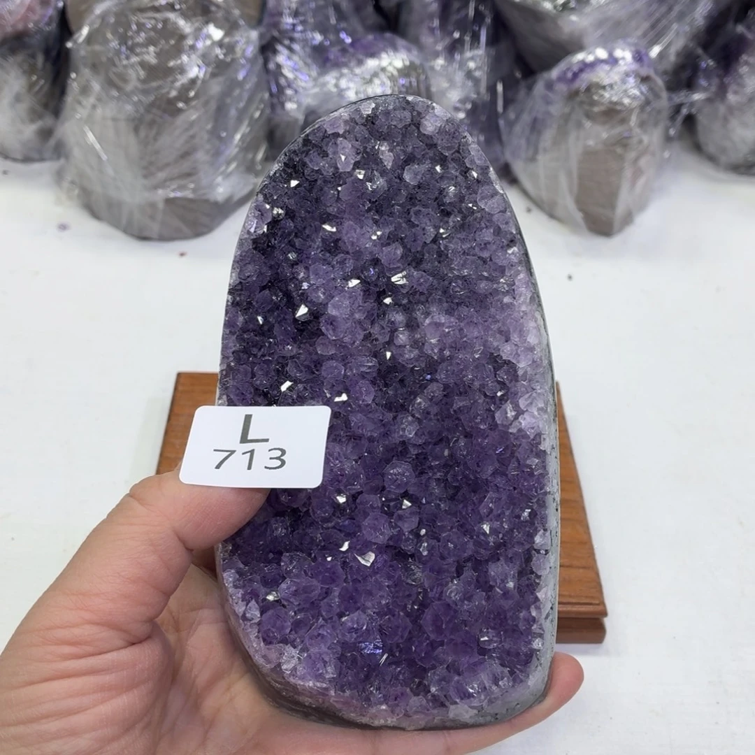 摆件水晶未镶嵌天然紫水晶