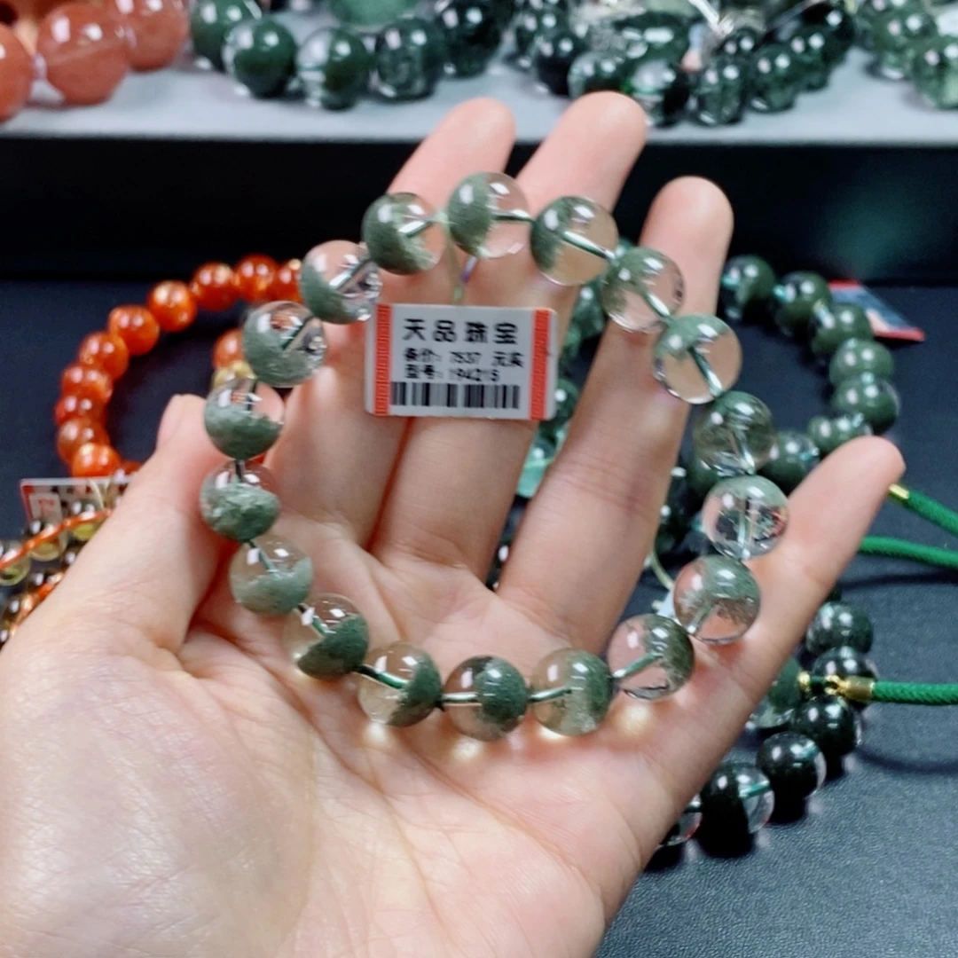 水晶未镶嵌手链绿幽灵194215