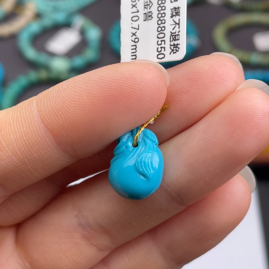 未镶嵌绿松石珠宝奇石