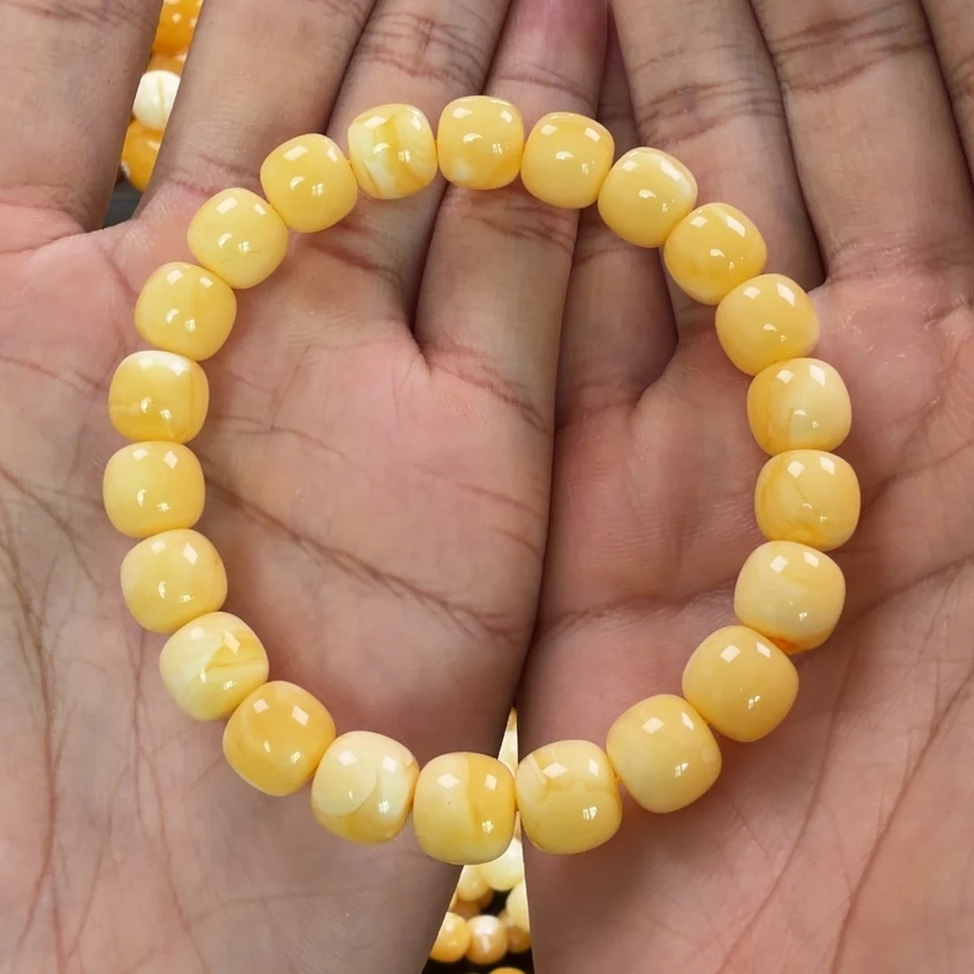 琥珀未镶嵌珠宝奇石10mm同料