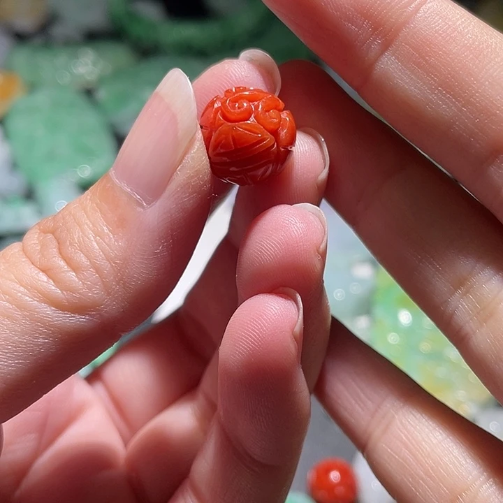 颈饰未镶嵌翡翠天