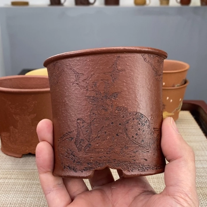 紫砂茶杯宜兴紫砂主人杯