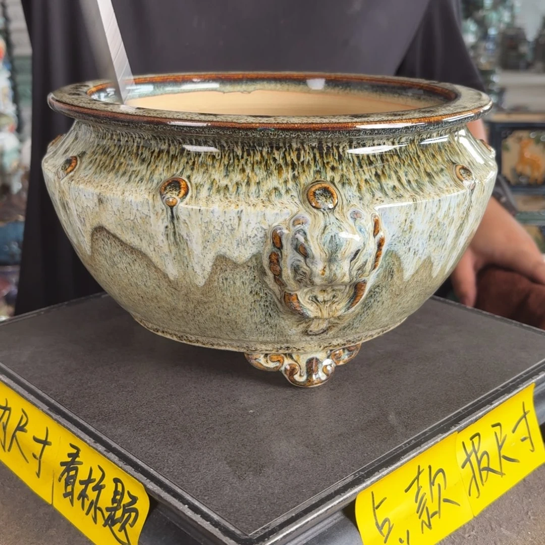 。一风堂石湾花盆 内21*12