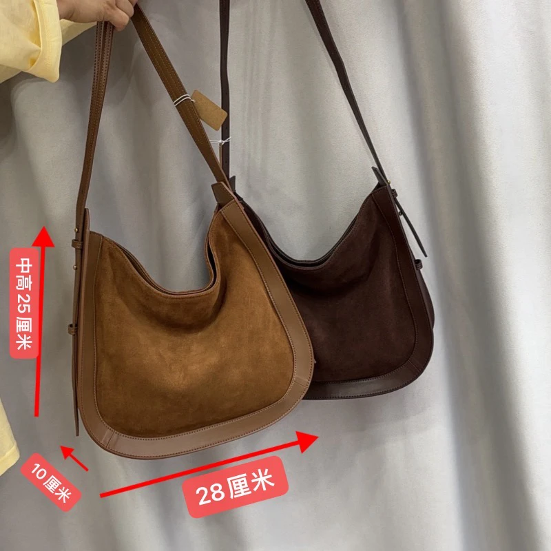 【铂金时袋】7230牛皮腋下包托特包斜挎韩系学院风