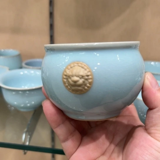 瓷片陶瓷茶具汝瓷茶具