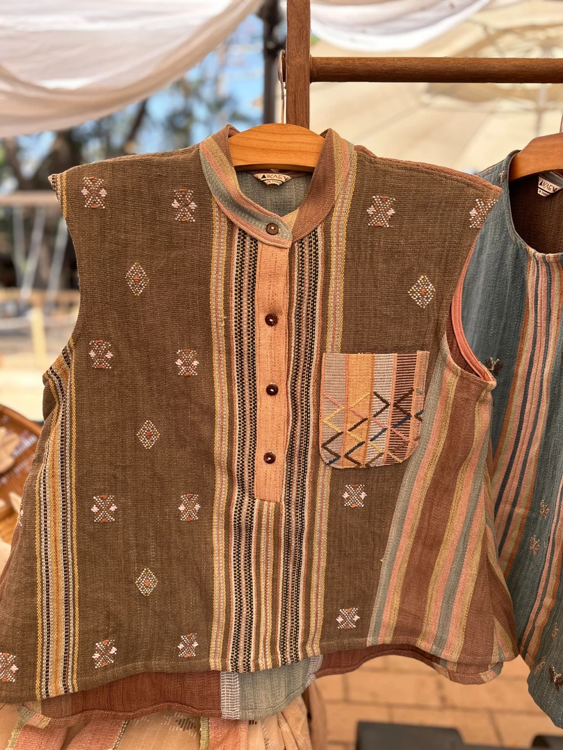 TAYA 泰国手工棉麻服饰上衣衬衫