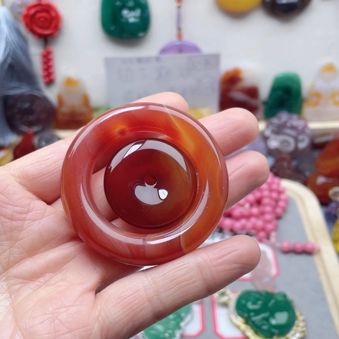 玛瑙/玉髓颈饰合金家****！